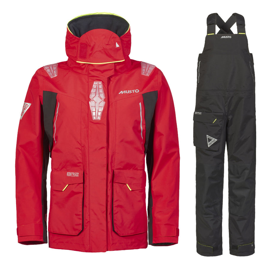 Musto Segelanzug Damen BR2 Offshore Rot/Schwarz