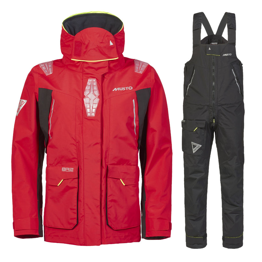 Musto Segelanzug Herren BR2 Offshore Rot/Schwarz