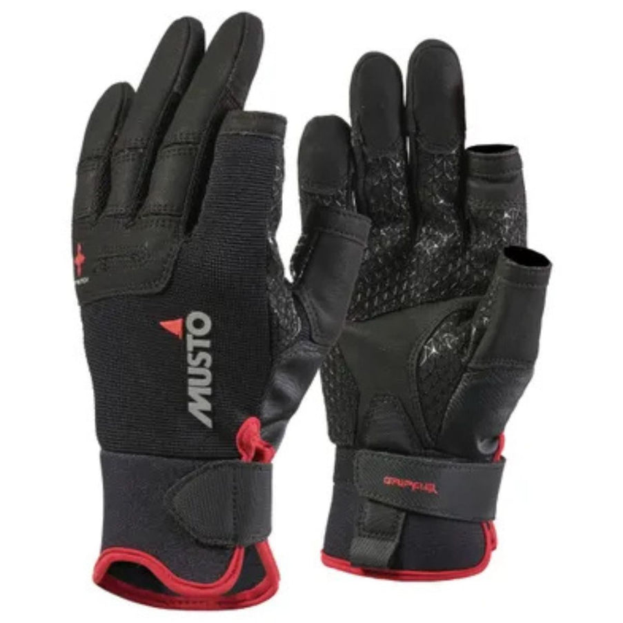 Musto Segelhandschuhe Performance LF 2.0 Schwarz