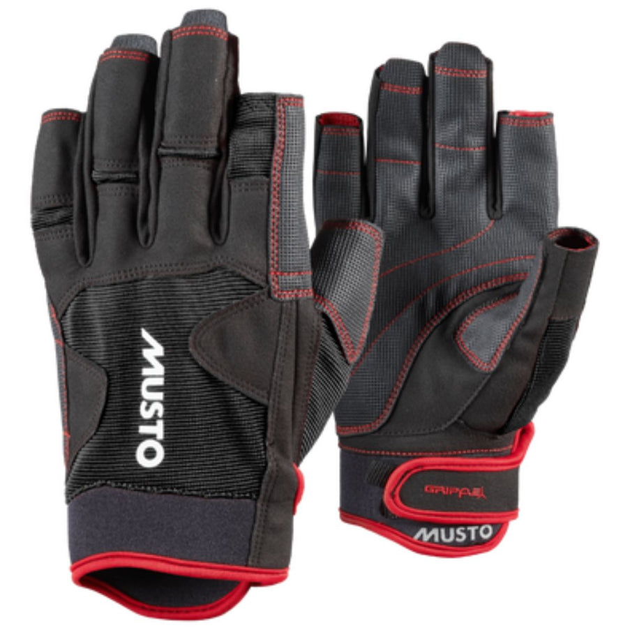 Musto Segelhandschuhe Performance SF 2.0 Schwarz