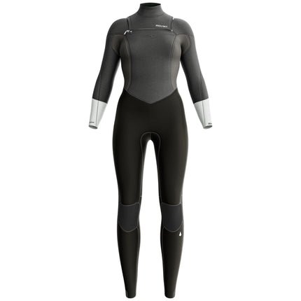 Prolimit Wetsuit Damen Fire Steamer Freezip 4/3mm Grau/Silber