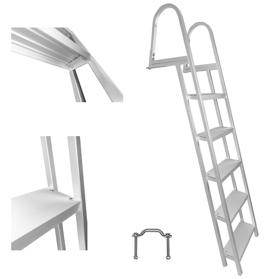 HIBO Badeleiter Steg 5 Stufen