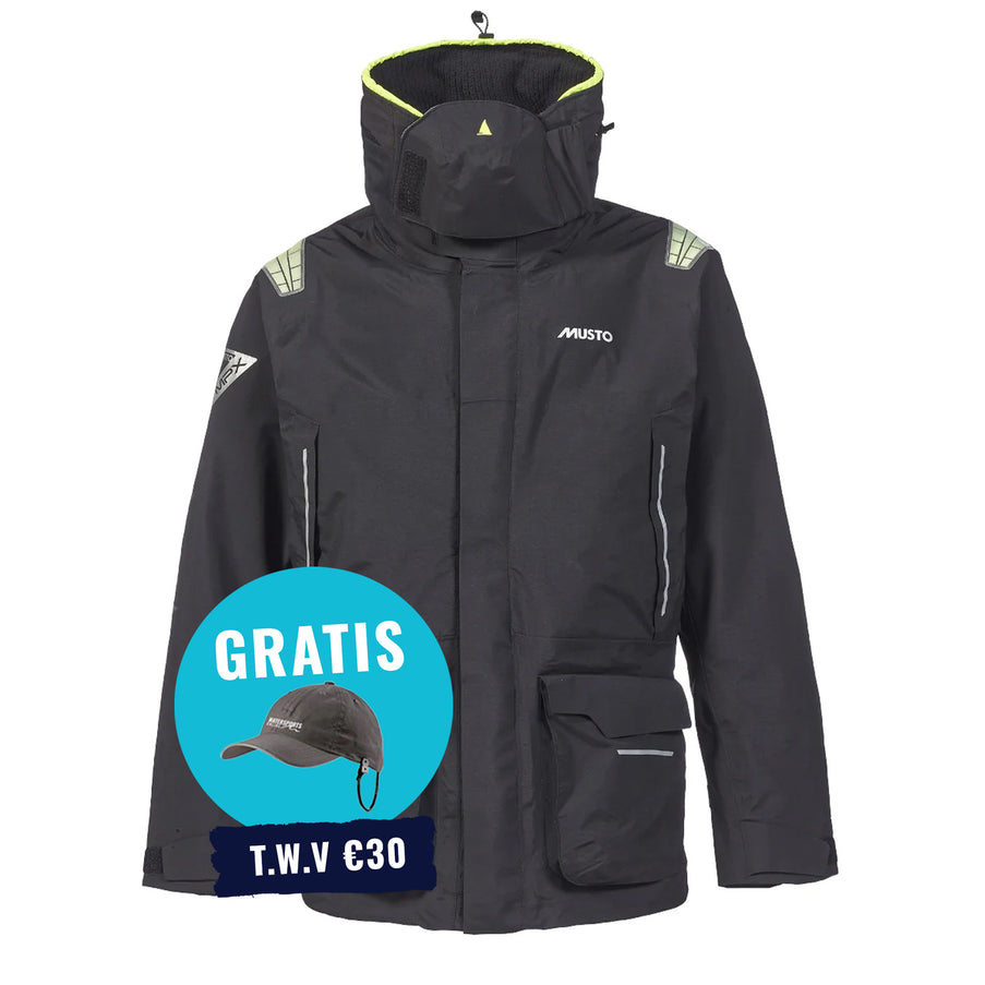 Musto Segeljacke Herren MPX Gore-Tex Pro Offshore 2.0 Schwarz