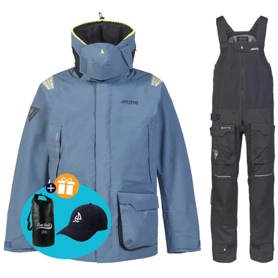 Musto Segelanzug Herren MPX Offshore Blaugrau/Schwarz
