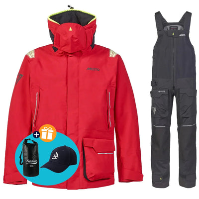 Musto Segelanzug Herren MPX Offshore Rot/Schwarz