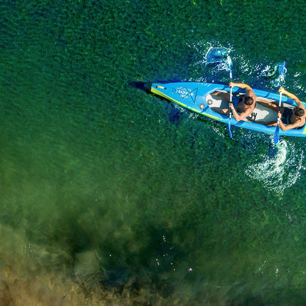 Aquatone Aufblasbares Kajak Glacier 14'0 Paket