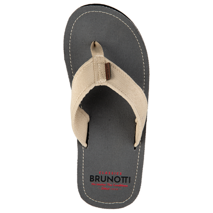 Brunotti Brunotti Slippers Heren Jake Grijs