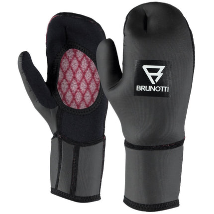 Brunotti Brunotti Surfhandschoenen Mitten Open Palm 2mm