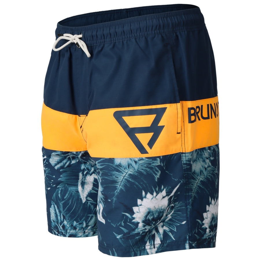 Brunotti Brunotti Zwembroek Heren Waymond Donkerblauw/Oranje