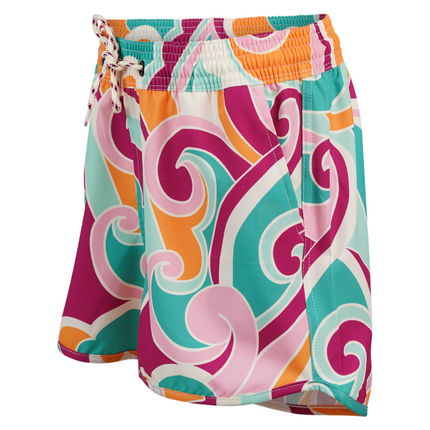 Brunotti Brunotti Zwemshort Meisjes Tulya-Swirl Roze