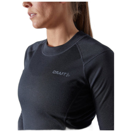 Craft Craft Thermo Set Core Dry Dames Zwart