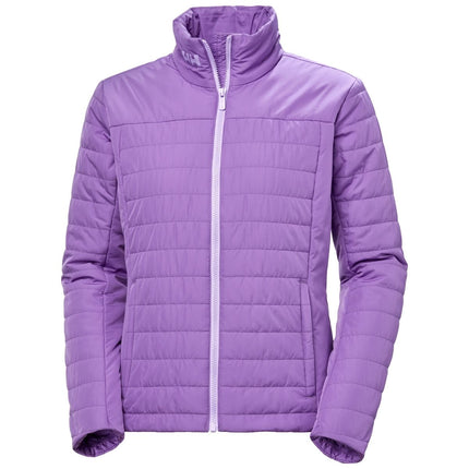 Helly Hansen Gefütterte Jacke Damen Crew 2.0 Lila