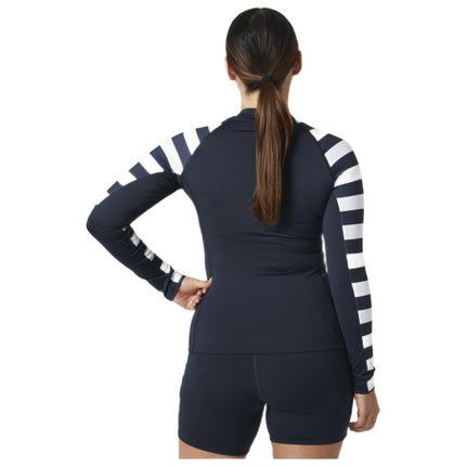 Helly Hansen Helly Hansen Rashguard Dames Donkerblauw/Wit