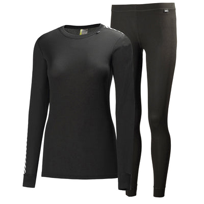 Helly Hansen Thermo Set Damen Comfort Light Schwarz