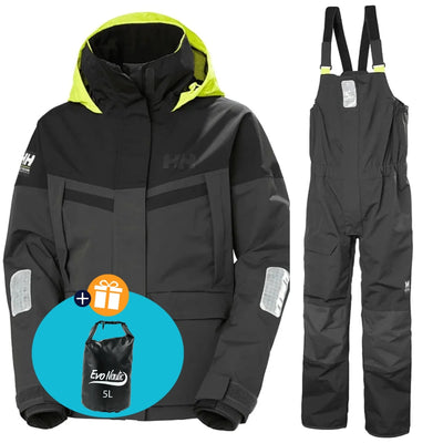 Helly Hansen Segelanzug Damen Pier 4.0 Schwarz