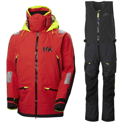 Helly Hansen Segelanzug Herren Aegir Race 2.0 Rot/Schwarz