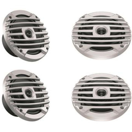 Hertz Hertz Marine HBX 6.5 Waterdichte Speaker Set 4 stuks 90W Zilver