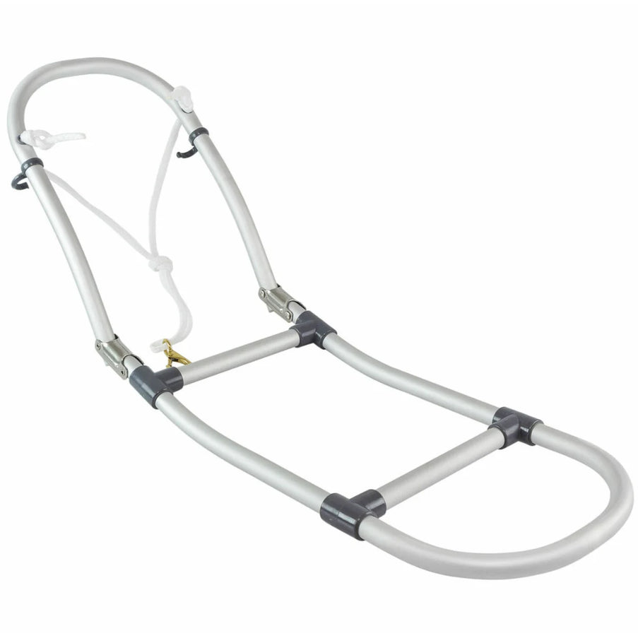 Hibo Badeleiter Schlauchboot 3-Stufen Aluminium