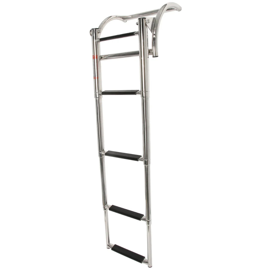 Hibo Badeleiter Schlauchboot 4-Stufen Edelstahl