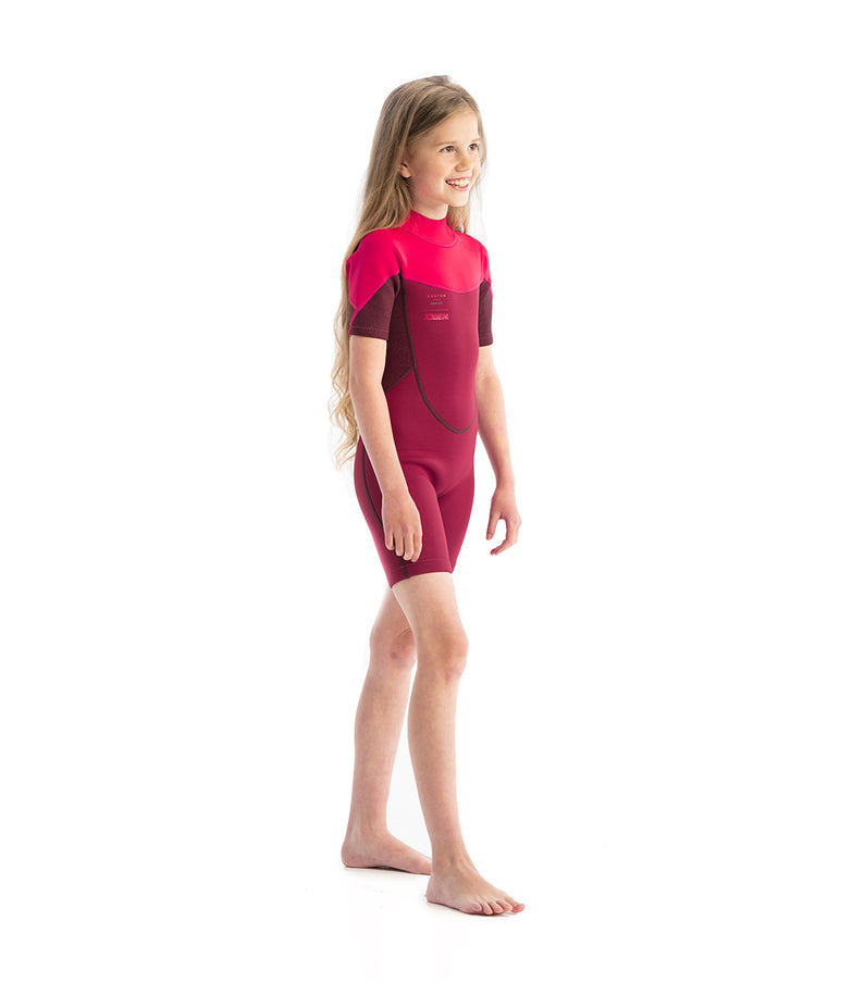 JOBE JOBE Shorty Wetsuit Kind Boston 2mm Roze