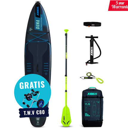JOBE Aufblasbares SUP Duna 11,6 Paket Blau