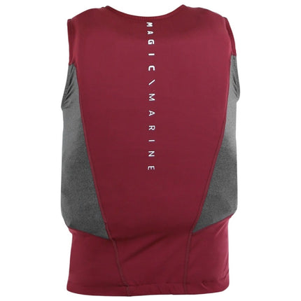 Magic Marine Magic Marine Overtop Unisex Mouwloos Rood