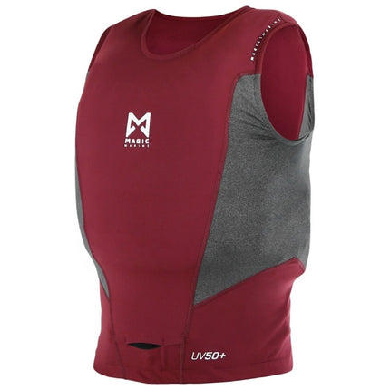 Magic Marine Magic Marine Overtop Unisex Mouwloos Rood