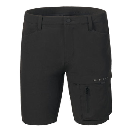 musto-korte-broek-heren-evolution-deck-stretch-zwart-voorkant