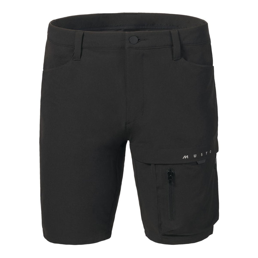 musto-korte-broek-heren-evolution-deck-stretch-zwart-voorkant