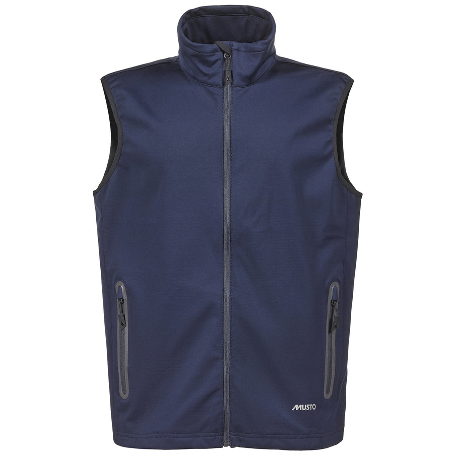 Musto Musto Gilet Heren Essential Softshell Donkerblauw