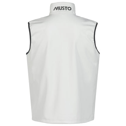 Musto Musto Gilet Heren Essential Softshell Lichtgrijs