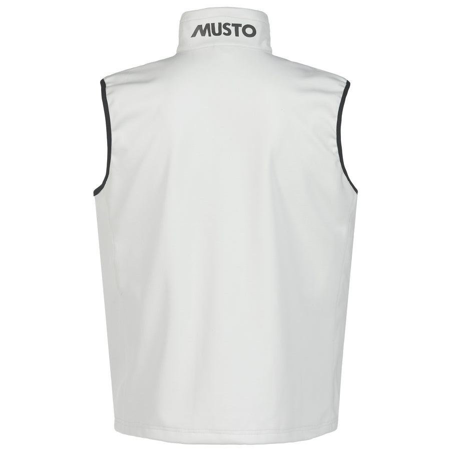 Musto Musto Gilet Heren Essential Softshell Lichtgrijs