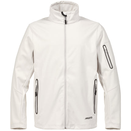 Musto Musto Jas Heren Essential Softshell Lichtgrijs