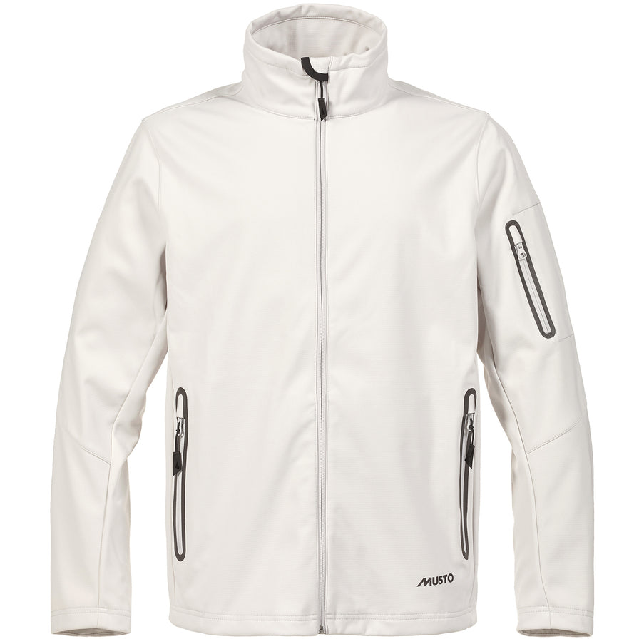 Musto Musto Jas Heren Essential Softshell Lichtgrijs