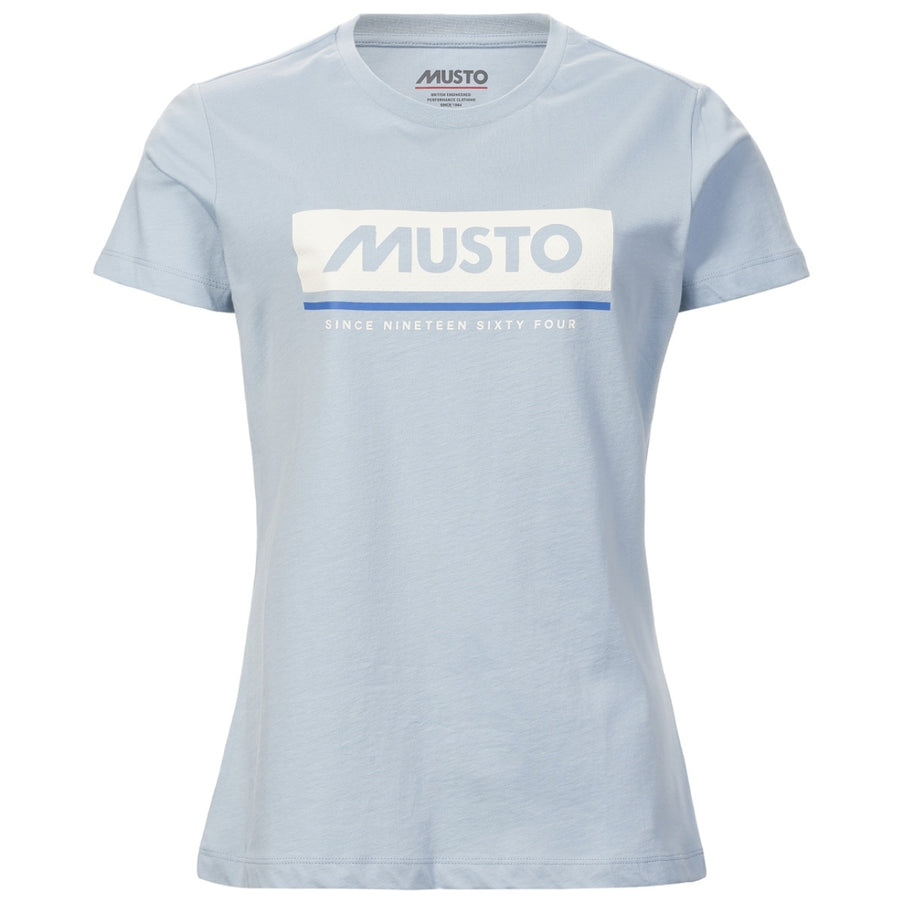 Musto Musto T-Shirt 2.0 Dames Grijsblauw