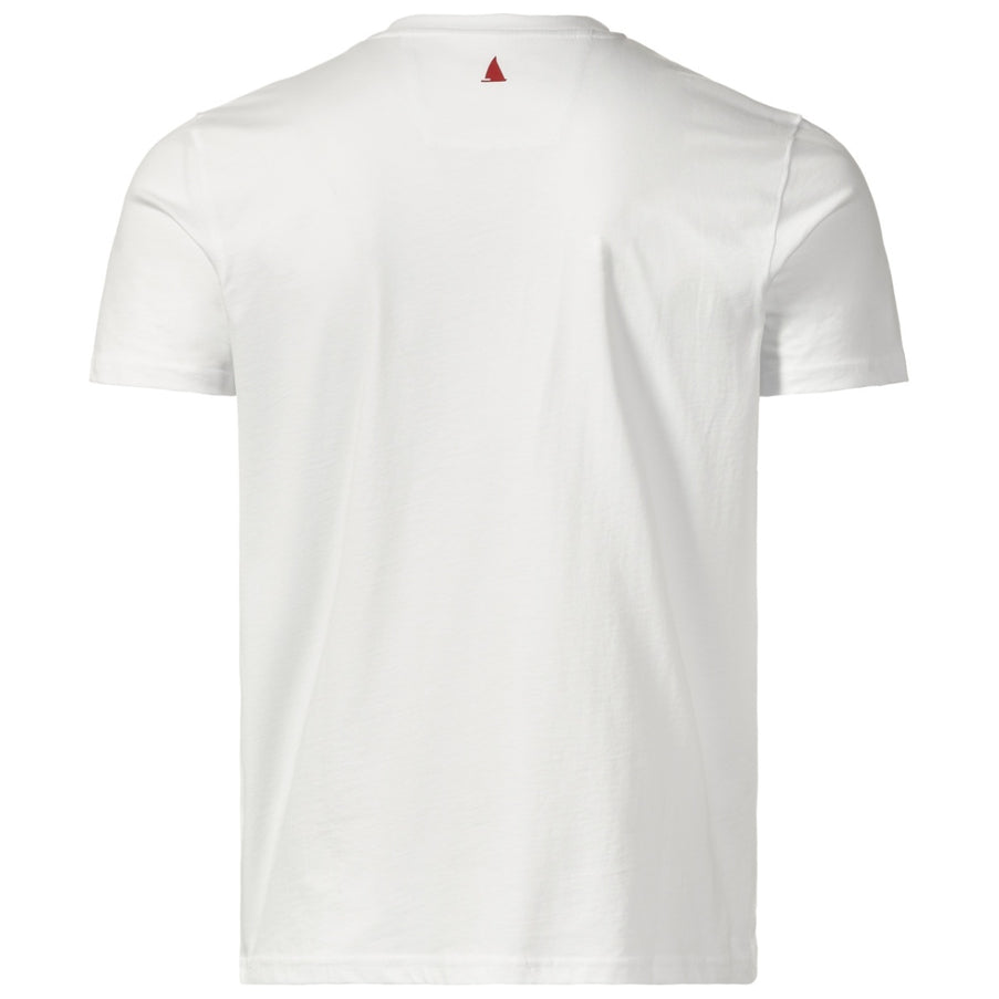 Musto Musto T-Shirt 2.0 Heren Sardinia Graphic Wit