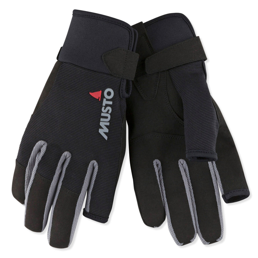 Musto Musto Zeilhandschoenen Essential Sailing LF Zwart