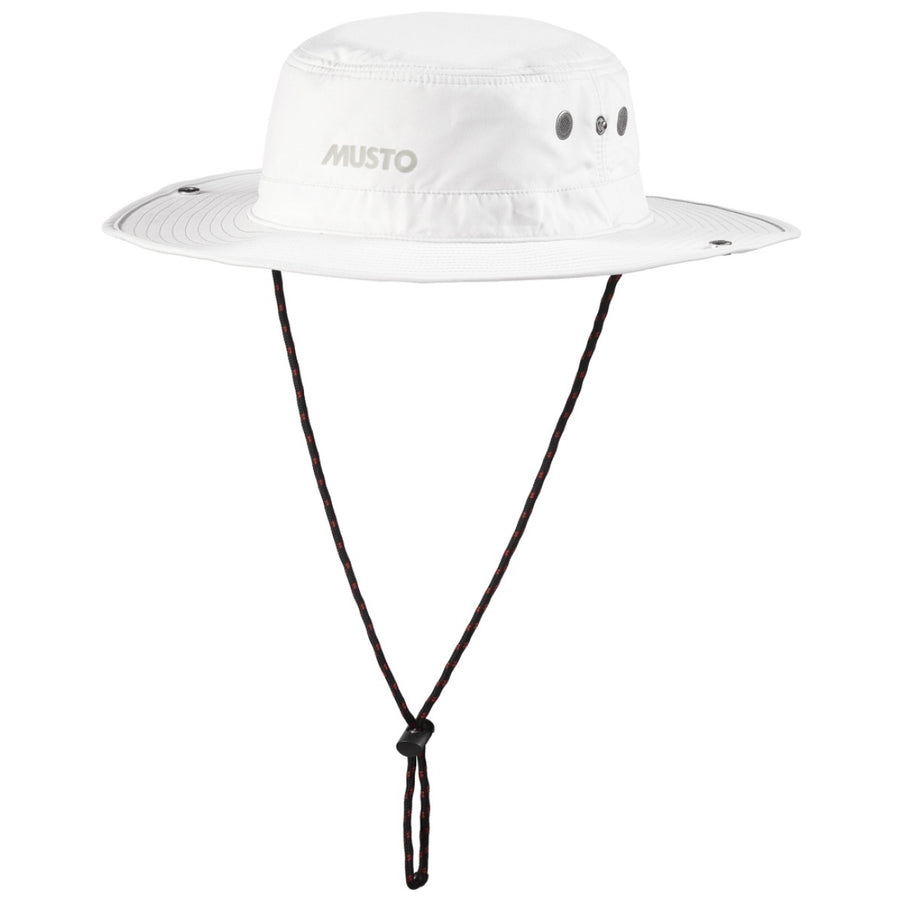 Musto Musto Zonnehoed Unisex Evolution Sneldrogend Wit