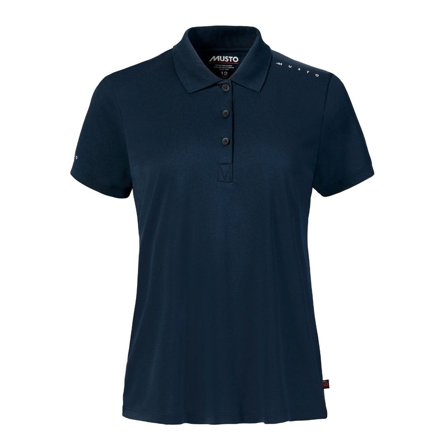 musto-polo-dames-evolution-crew-sunblock-donkerblauw-voorkant
