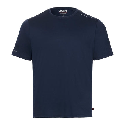 musto-t-shirt-heren-evolution-crew-sunblock-donkerblauw-voorkant