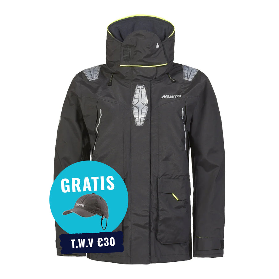 Musto Segeljacke Damen BR2 Offshore 2.0 Schwarz