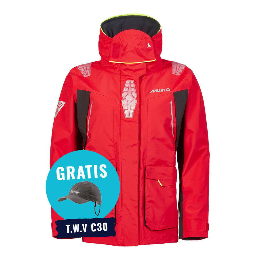 Musto Segeljacke Herren BR2 Offshore 2.0 Rot