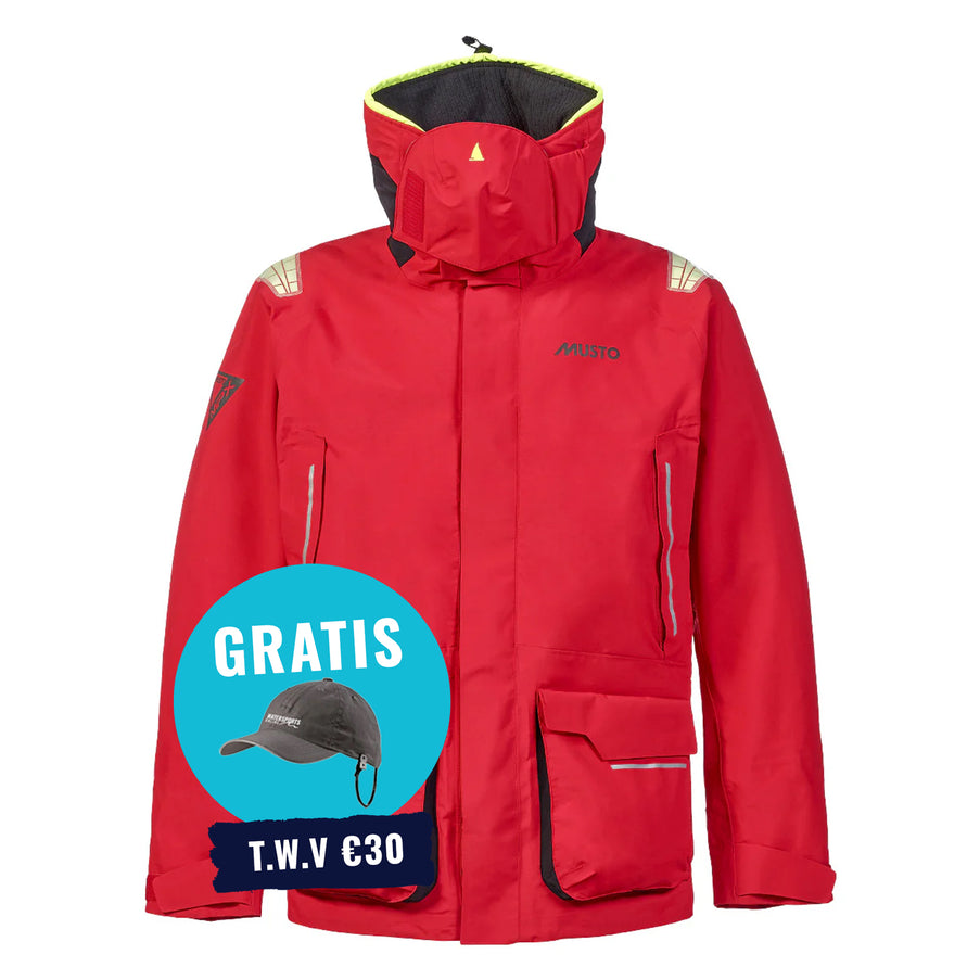 Musto Segeljacke Herren MPX Gore-Tex Pro Offshore 2.0 Rot
