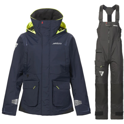 Musto Segelanzug Damen BR1 Channel Dunkelblau/Schwarz