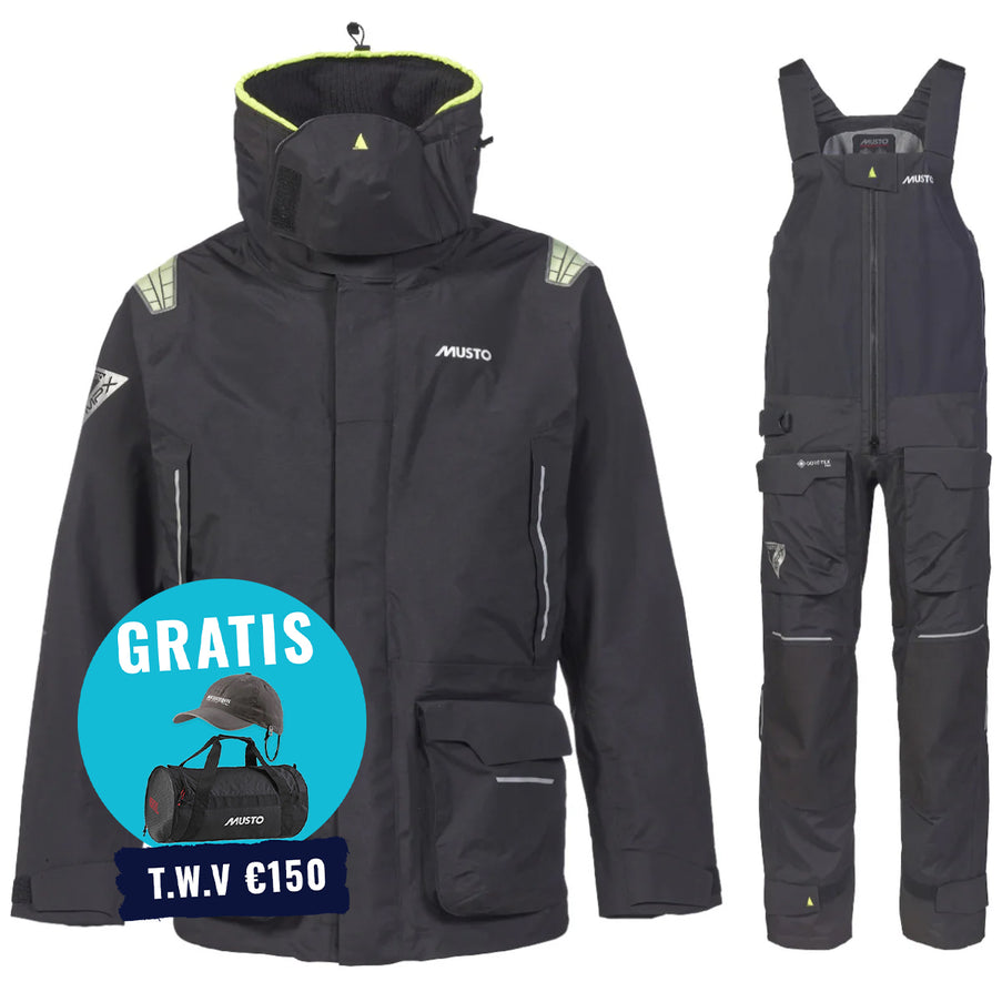 Musto Segelanzug Damen MPX Offshore Schwarz
