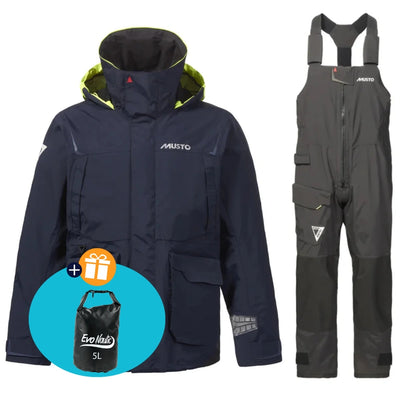 Musto Segelanzug Herren BR1 Channel Dunkelblau/Schwarz
