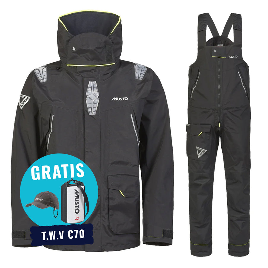 Musto Segelanzug Herren BR2 Offshore Schwarz