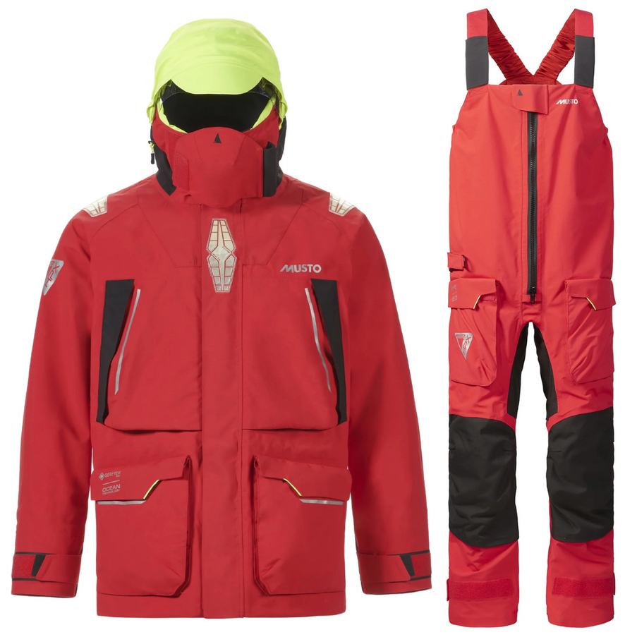 Musto Segelanzug Herren HPX Gore-Tex Pro Ocean Rot