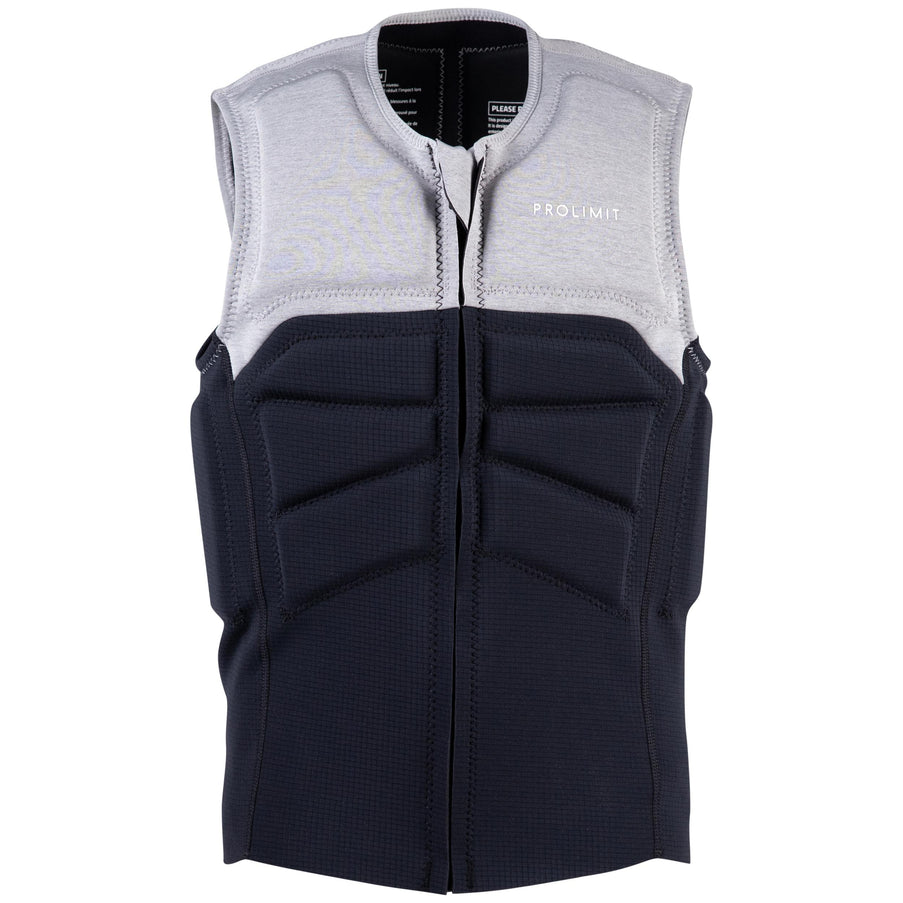 Prolimit Impactvest Herren Mercury Frontzip Grau/Schwarz