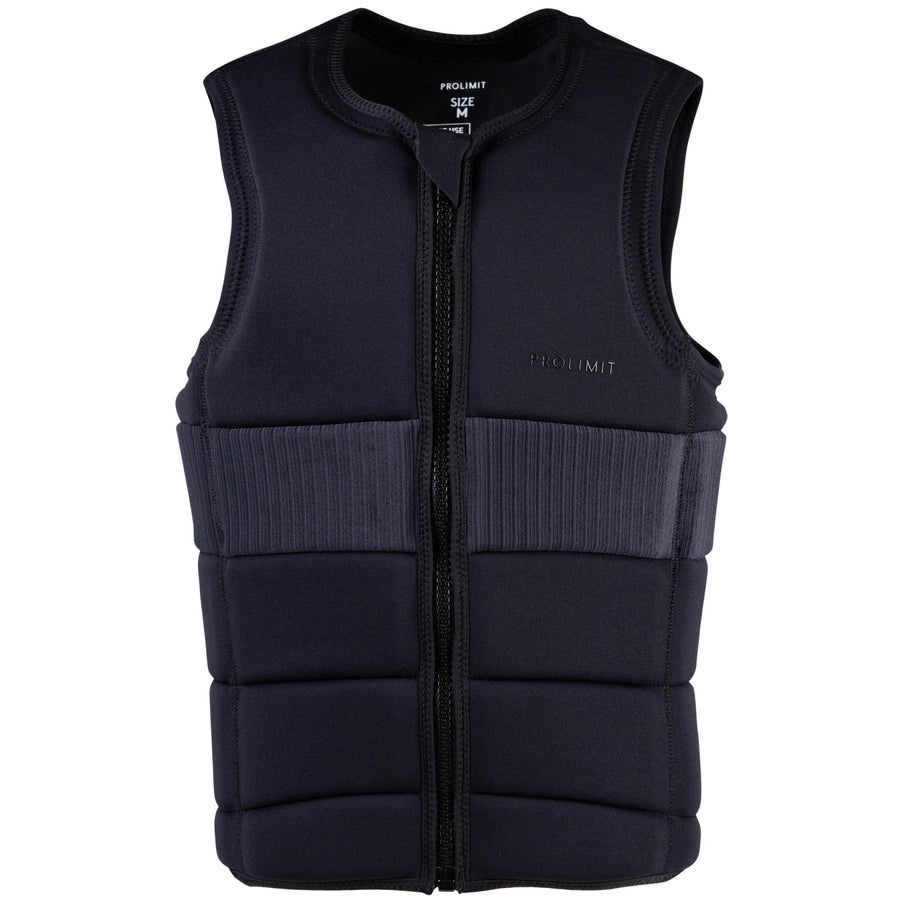Prolimit Impactvest Herren Predator Vollgepolsterter Frontzip Schwarz